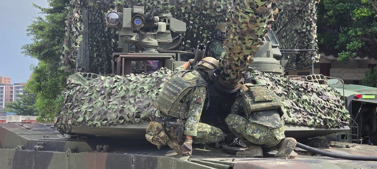 Taiwan is training its Abrams tank crews to hide and refuel inside its bustling urban sprawl