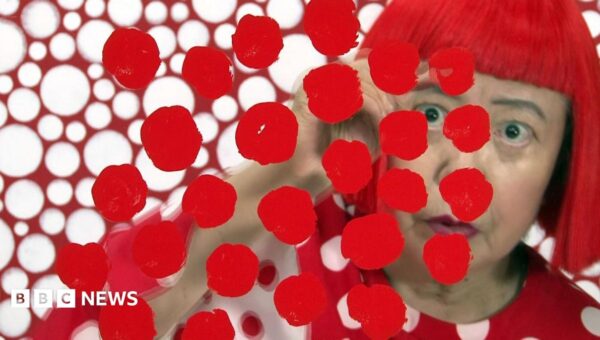 In pictures: The dotty world of Japanese artist Yayoi Kusama, who has died aged 97
