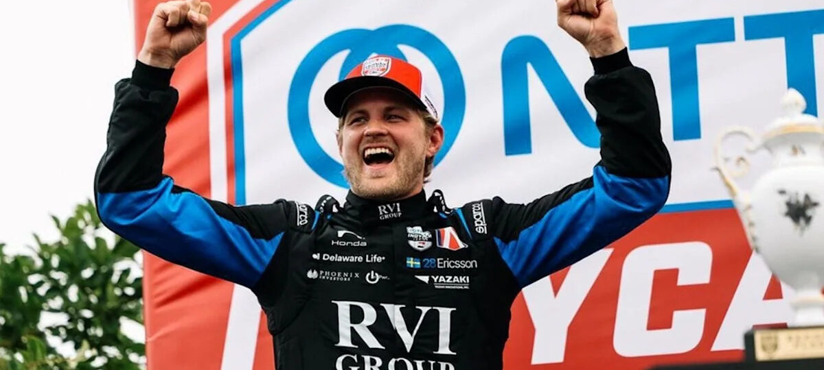 The Last Laps of the First Indycar Race in Markham Have To Be Seen To Be Believed