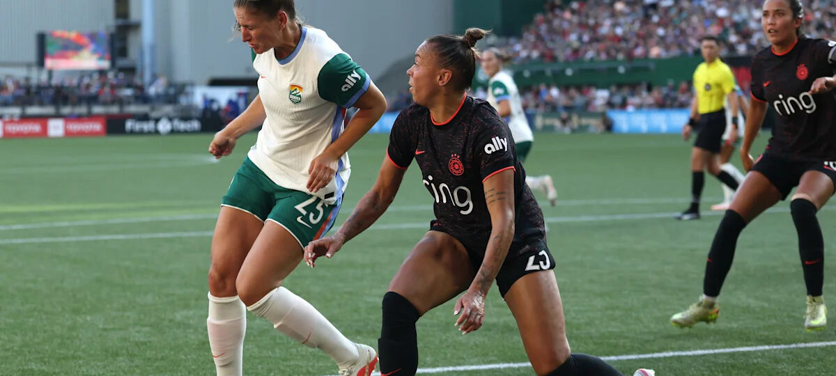 Former Lady Vol records shot on target in Portland's win versus Denver