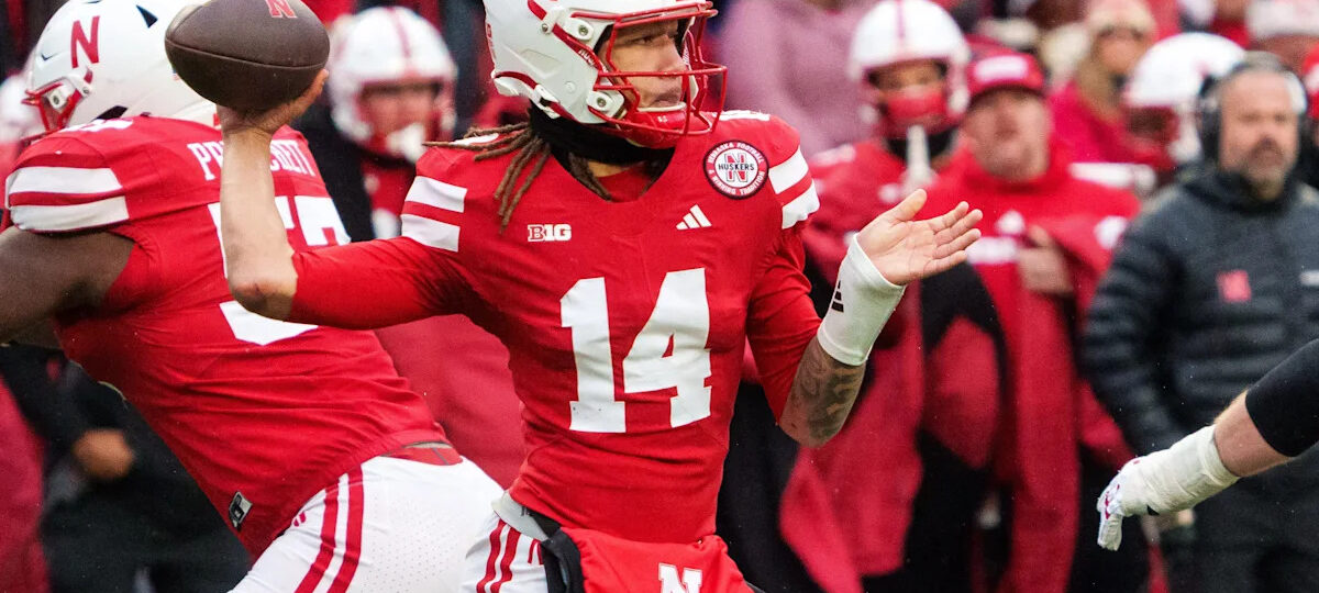 Nebraska sophomore TJ Lateef in the running for starting quarterback