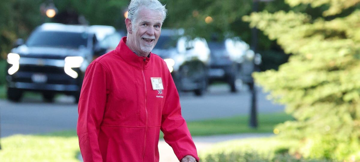 Reed Hastings says AI may push CEOs to cut their workforce in half — or expand their reach