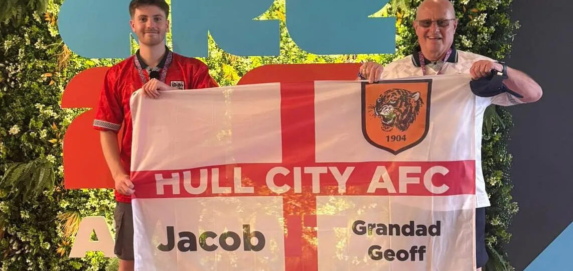 Jacob and his grandad take Hull City to America