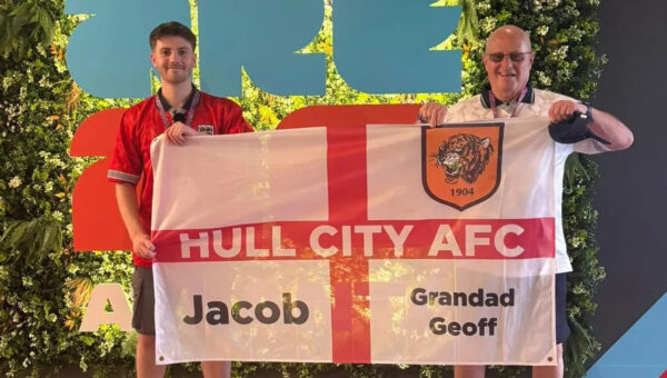 Jacob and his grandad take Hull City to America