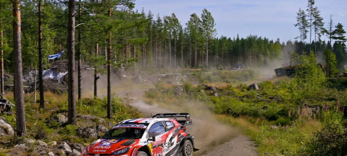 WRC Finland: Sebastien Ogier suffers heavy crash