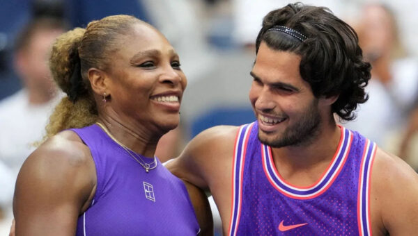 Alcaraz and Williams thrill in US Open mixed doubles