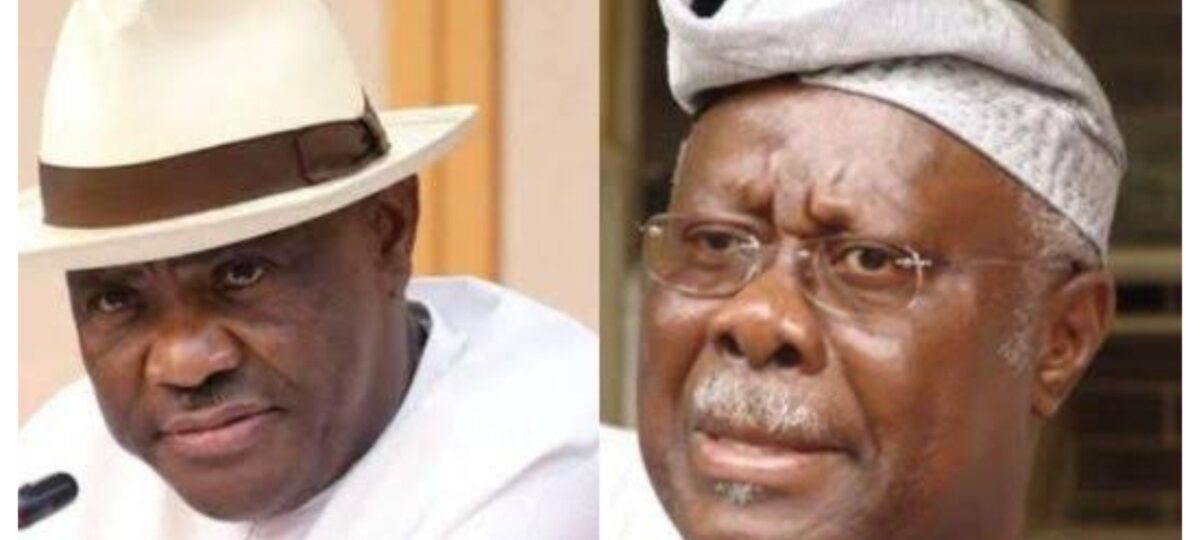 ‘His Maitama house, Rivers money’- Wike alleges Bode George is father of corruption
