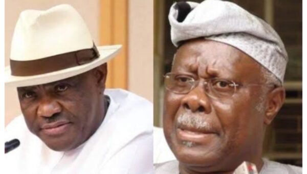 ‘His Maitama house, Rivers money’- Wike alleges Bode George is father of corruption