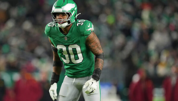 Eagles plan to unleash Jihaad Campbell as an inside blitzer