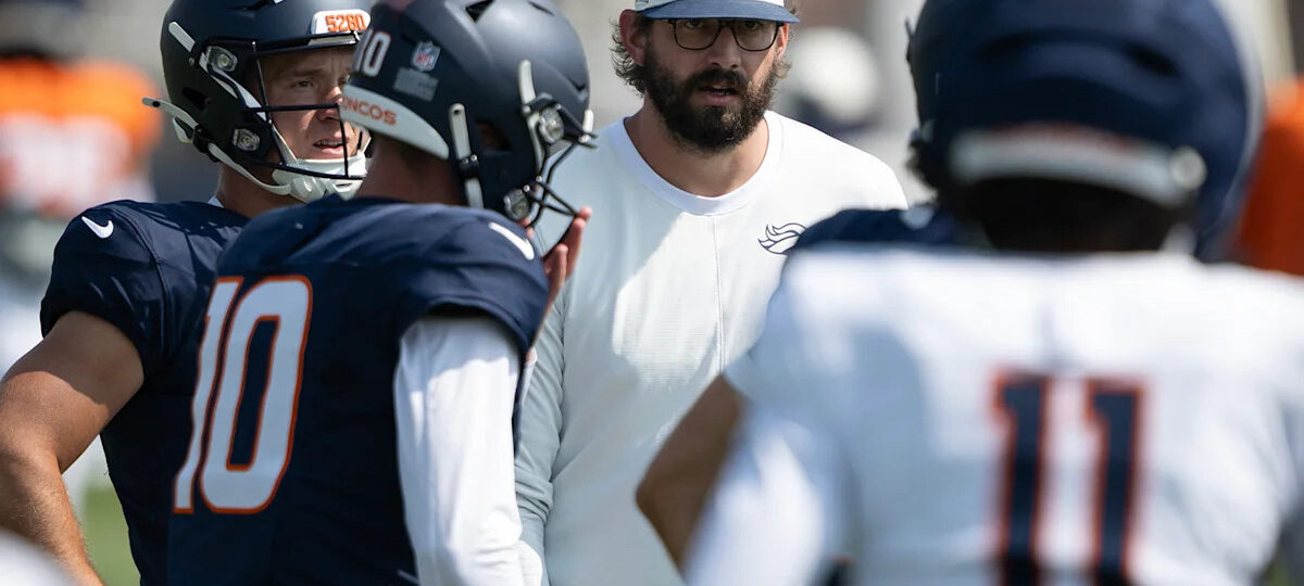 Why Sean Payton ordered a life-sized cardboard cutout of OC Davis Webb to Broncos camp