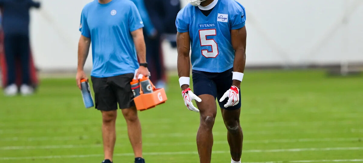 Titans' Robert Saleh has taken notice of Elic Ayomanor