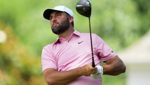What Scottie Scheffler did for the first time in his PGA Tour career to take the lead at the FedEx St Jude