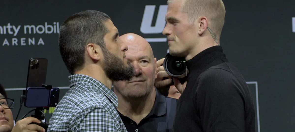 UFC 330 video: Islam Makhachev, Ian Machado Garry face off at press conference