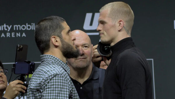 UFC 330 video: Islam Makhachev, Ian Machado Garry face off at press conference