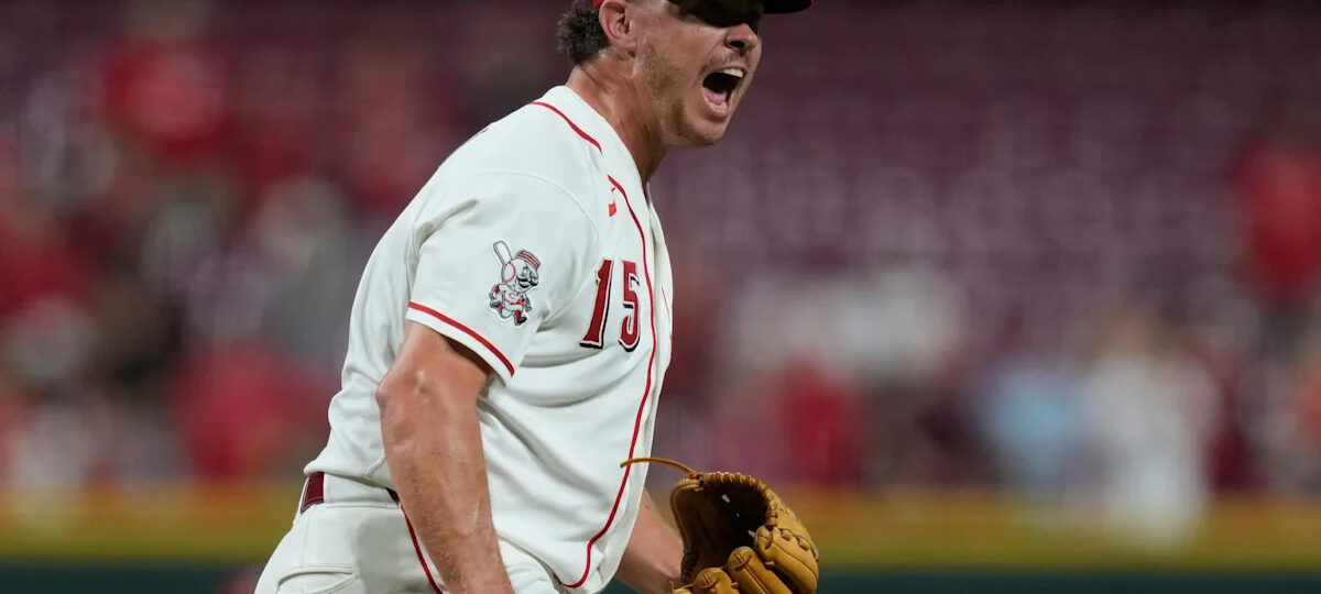 McLain homers to back Lowder in the Reds' 3-2 victory over the A's