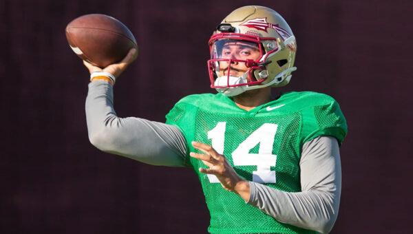 FSU quarterback Ashton Daniels given special honor to end fall camp