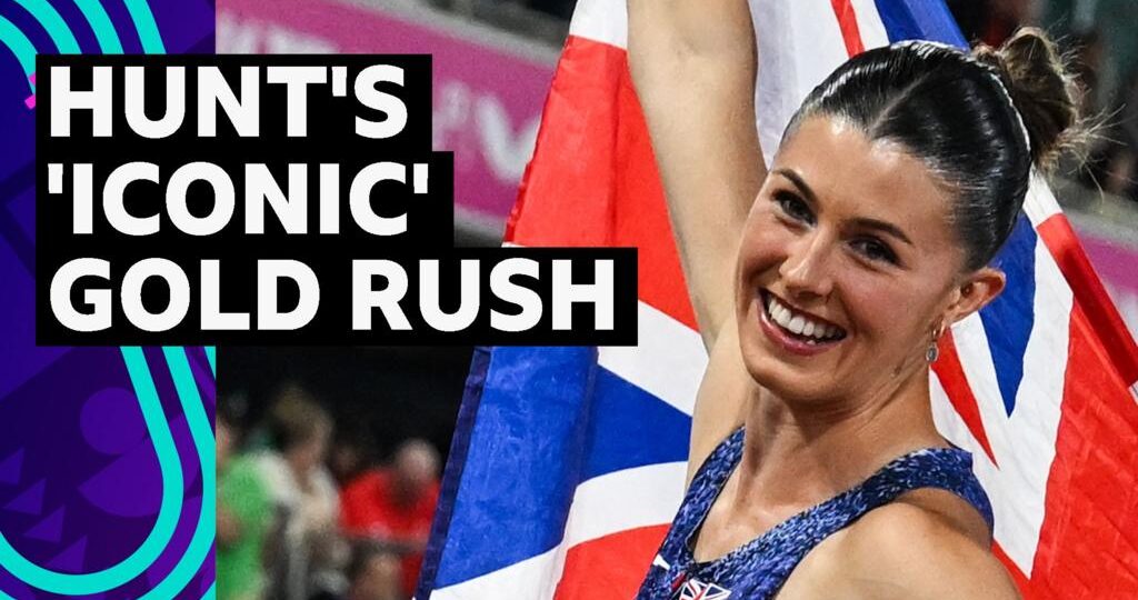 Watch all four gold medal triumphs from Amy Hunt's historic European Championships
