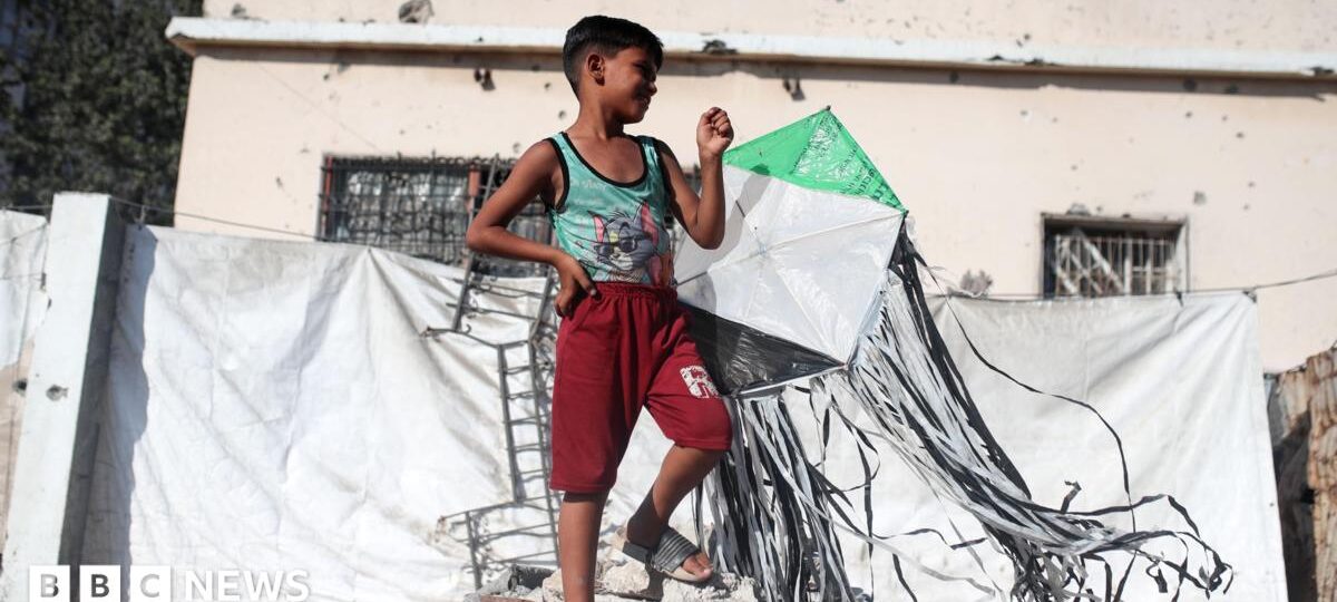 Israel warns of 'forceful' response to kites flown from Gaza