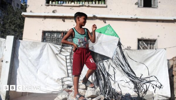 Israel warns of ‘forceful’ response to kites flown from Gaza