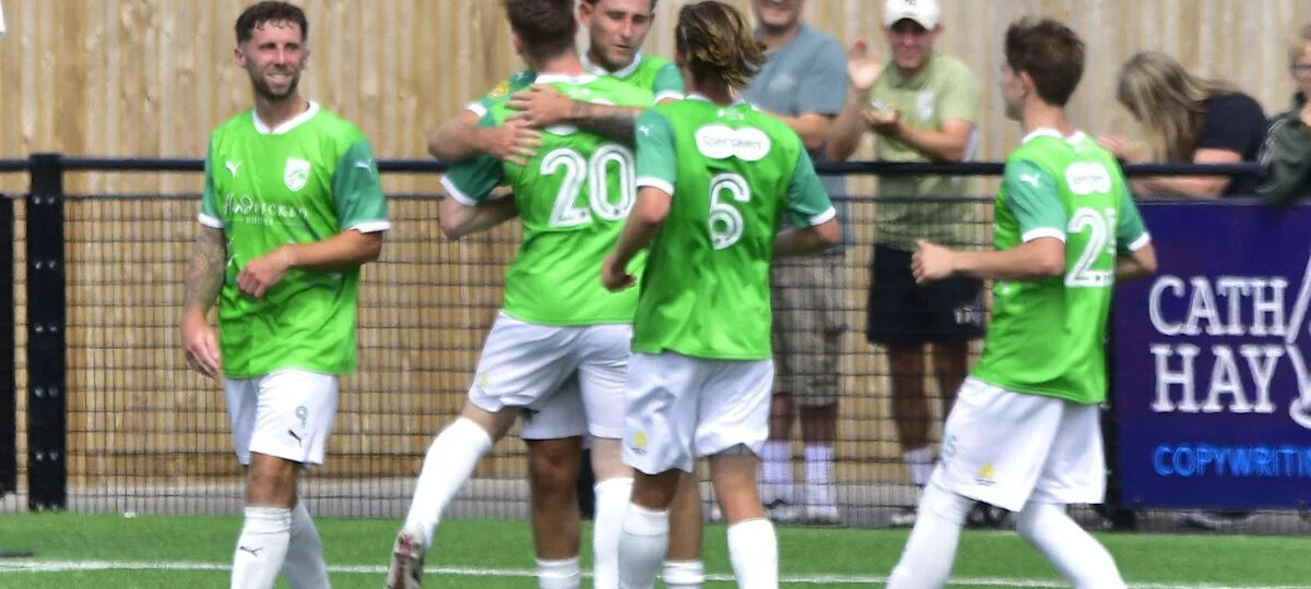 Guernsey FC strike late to win season opener