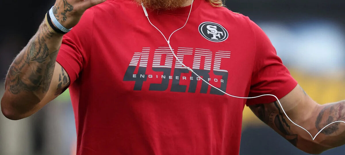 George Kittle 'ahead of schedule' in Achilles injury return. Will he play Week 1?