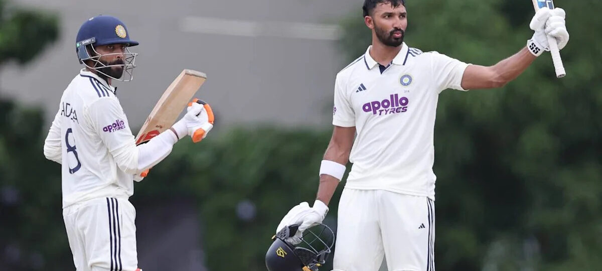 India 460/9 at stumps on Day 2 as Devdutt Padikkal’s 167 headlines rain-hit Test in Galle