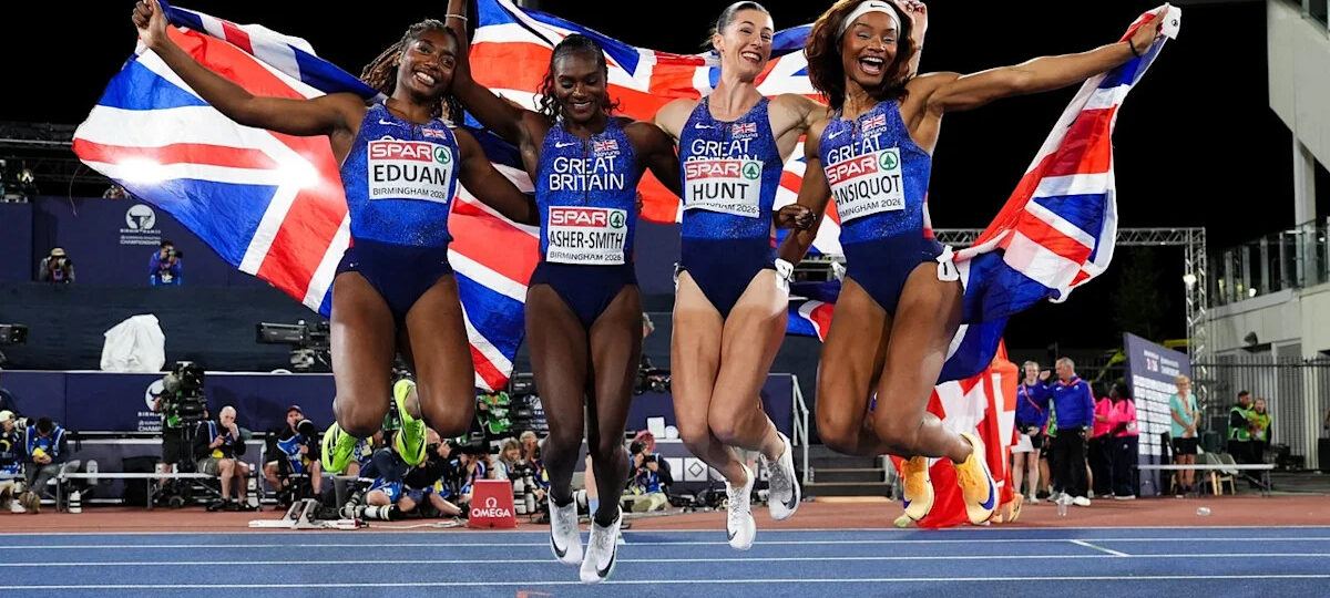 Amy Hunt continues whirlwind week with third gold as Dina Asher-Smith makes European history