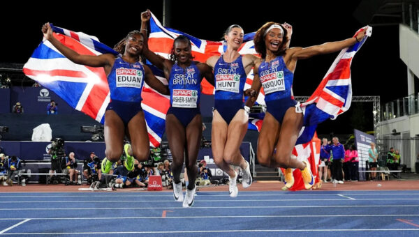 Amy Hunt continues whirlwind week with third gold as Dina Asher-Smith makes European history