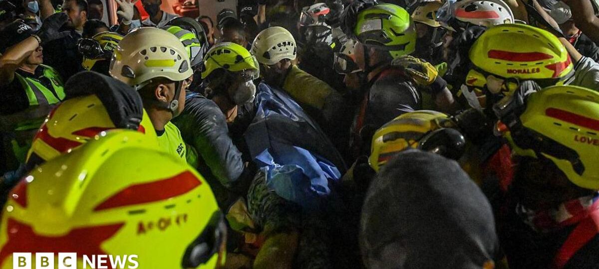 Woman pulled alive from rubble 36 hours after Colombia quake