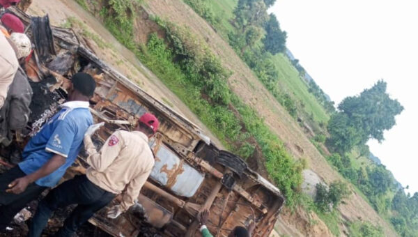 Nine burnt beyond recognition in Bauchi road crash