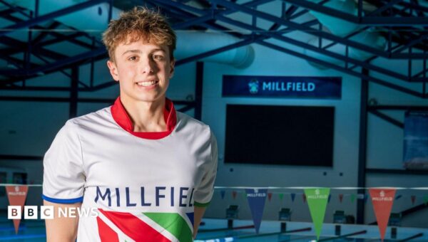 Teenage swimmer delayed opening A-level results to focus on winning European Championships