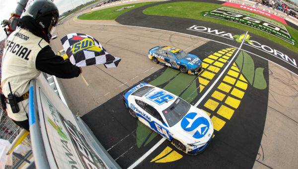 Ty Gibbs wins NASCAR Cup Series race at Iowa in August 2026