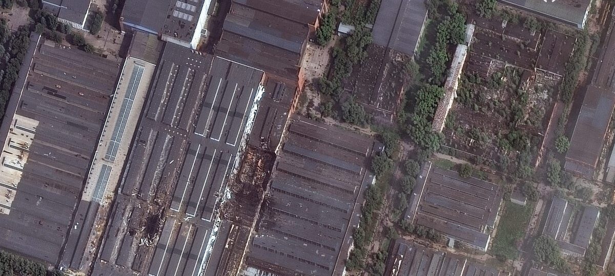Satellite images show damage at a space center supporting Russia's Starlink rival after a Ukrainian missile strike