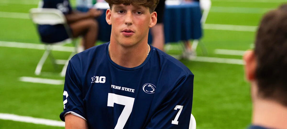 Penn State QB opens up return from open-heart surgery