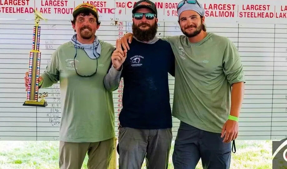 Here's your winners from 2026 Cheboygan Salmon fishing tournament