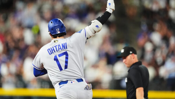 Ohtani says knee felt good after recent bullpen session, powers Dodgers with 2 homers in 11-5 win