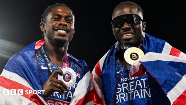 GB’s Glave and Azu claim first and second in European 100m