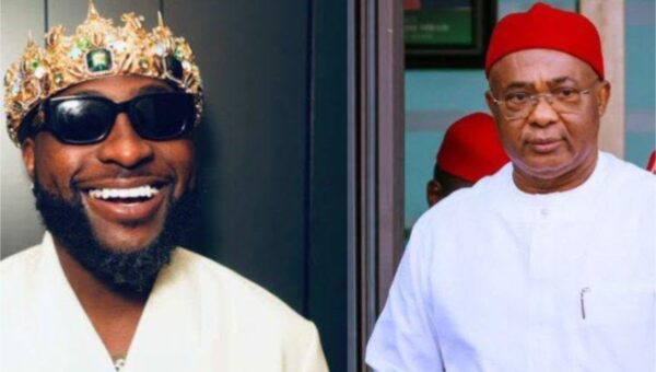 I didnt authorise Nwogwugwu, Davido remains my son – Gov Uzodinma distances self from critics