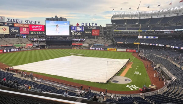 UPDATE: Yankees, Braves weather report Friday: Long rain delay (8/7/26)