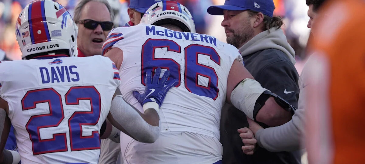 2 key Bills offensive players leave first practice at new stadium