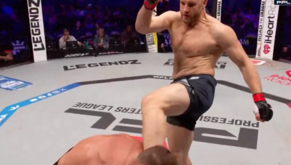 PFL Charlotte video: Denis Goltsov scores violent TKO in opening round