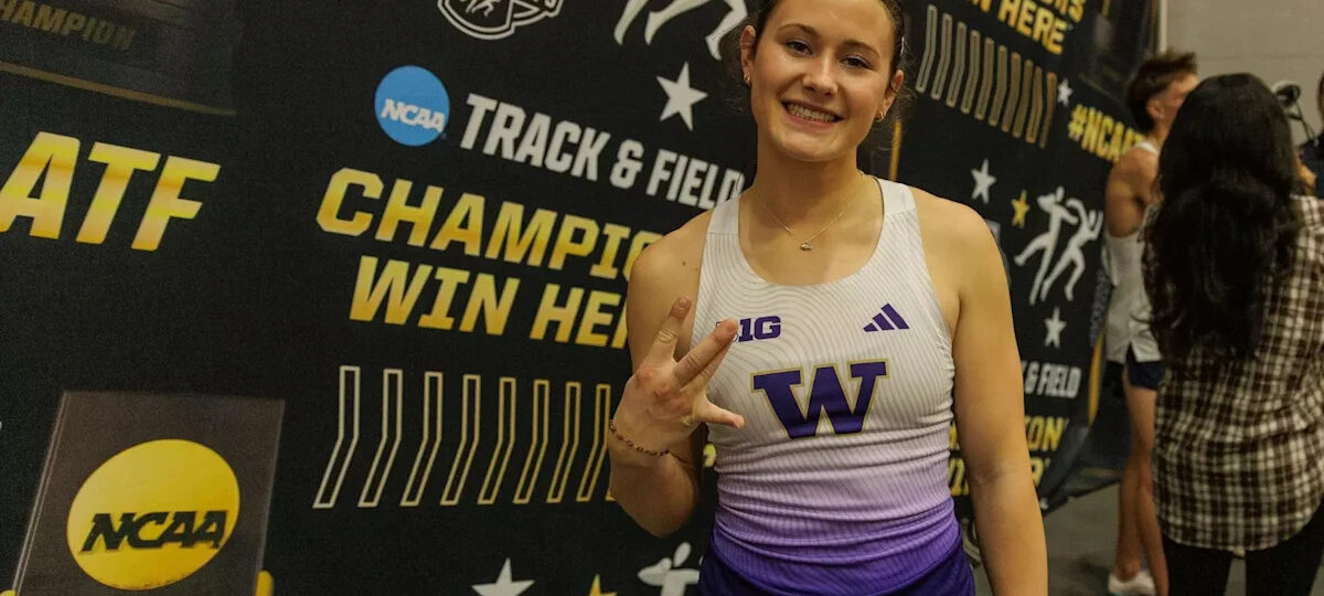 Washington Huskies Pole Vaulter Sets No. 5 All-Time Mark in US History