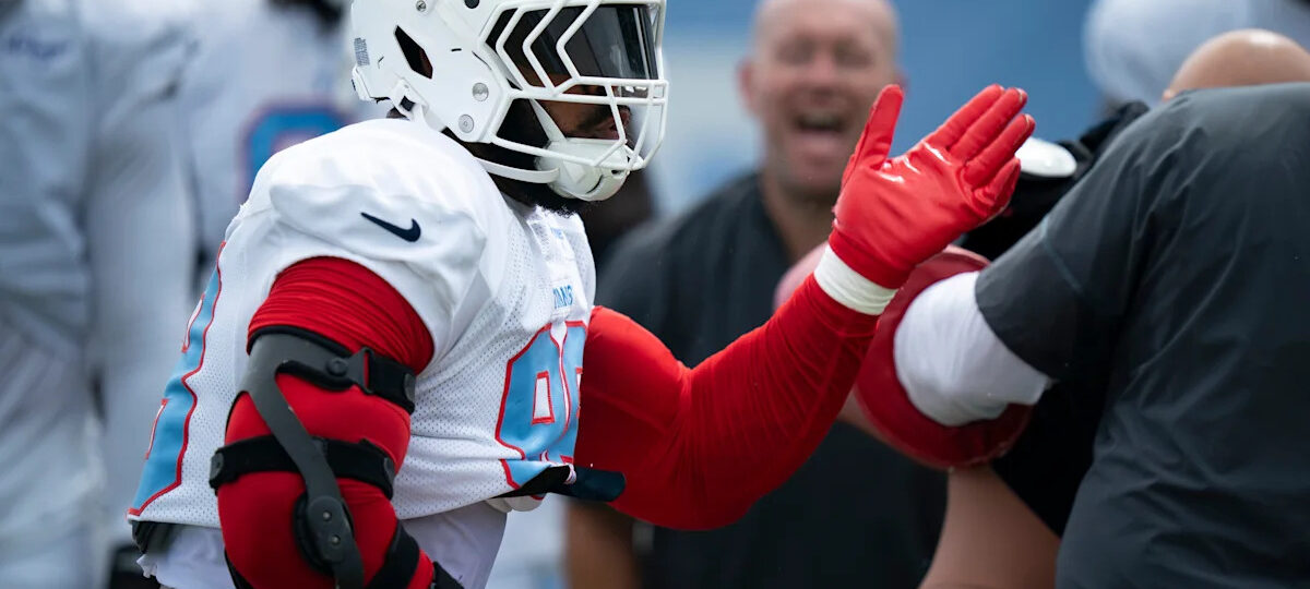 Titans' Jeffery Simmons enjoyed Blue & White Stadium scrimmage