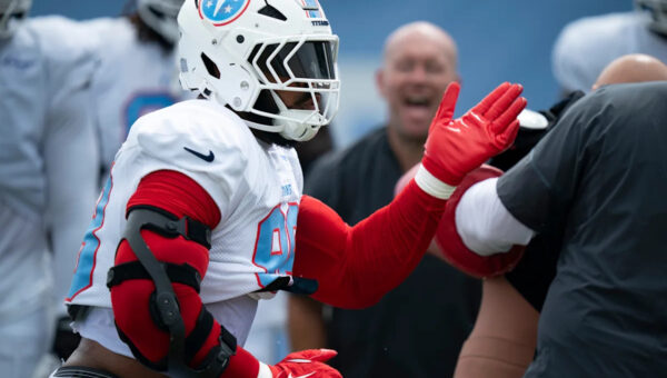 Titans’ Jeffery Simmons enjoyed Blue & White Stadium scrimmage