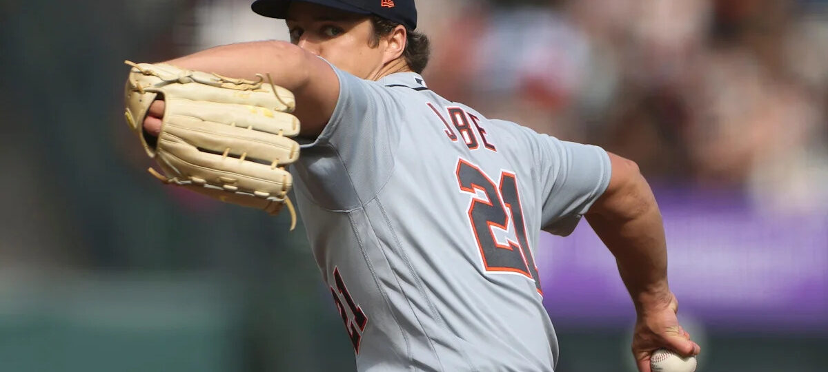 Jackson Jobe electric in first start back as Tigers whack Giants 8-0
