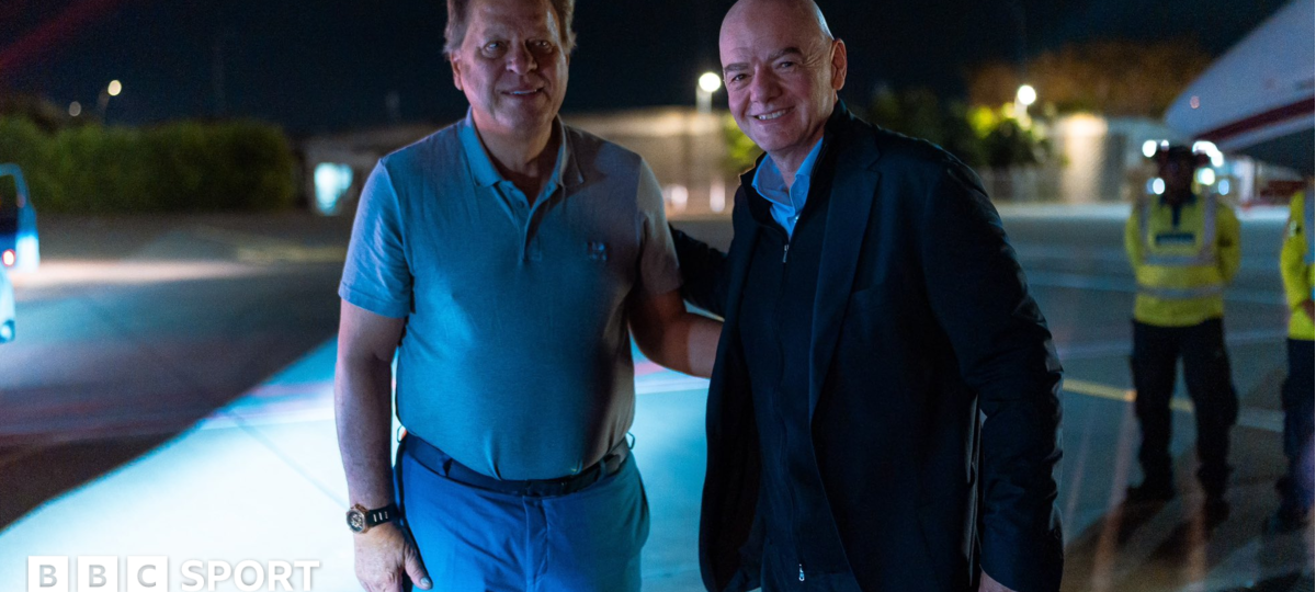 Politicians, private jets and power - the life of a Fifa president