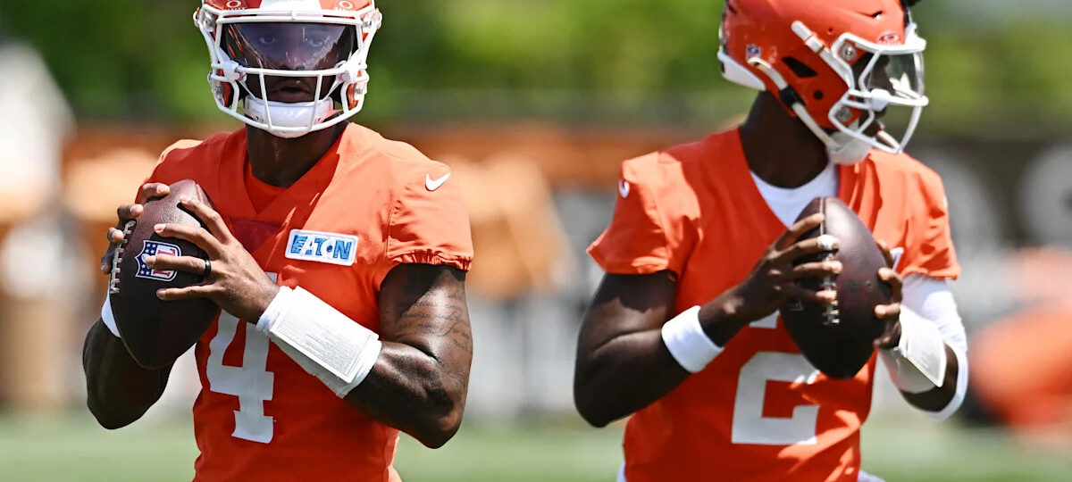 Shedeur Sanders, Deshaun Watson to alternate starts in Browns' first 2 preseason games