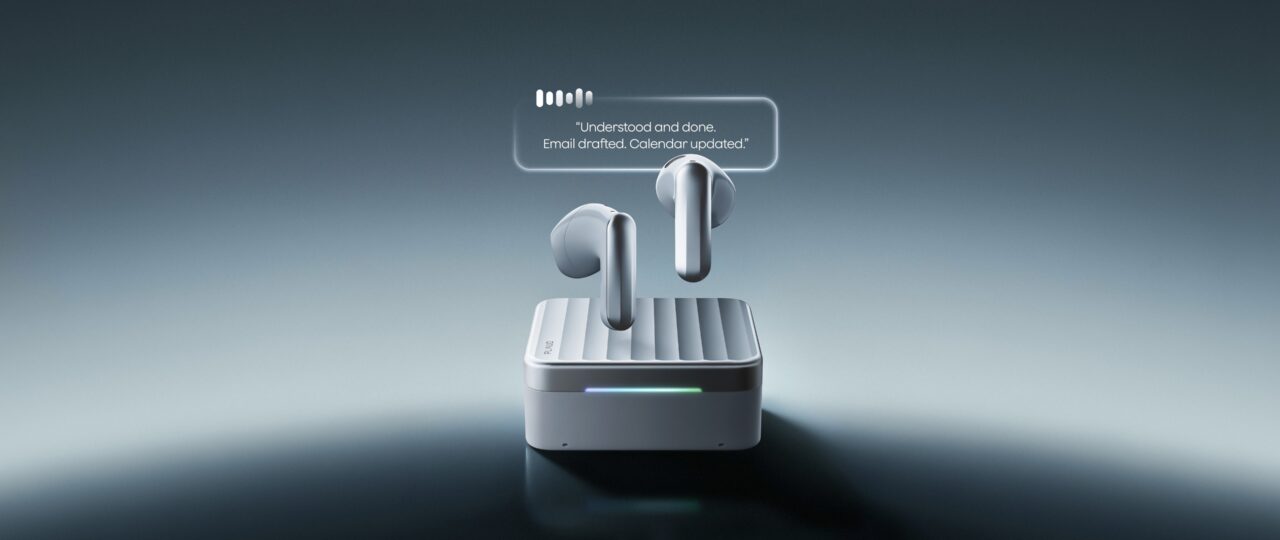 Plaud’s new earphones come with an eSIM-enabled case for talking to AI agents