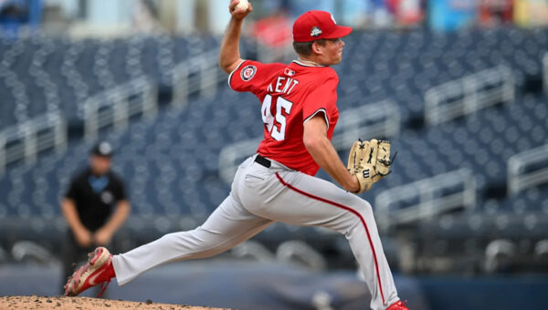 Nationals reportedly calling up pitching prospect Jackson Kent to fill out thin starting rotation