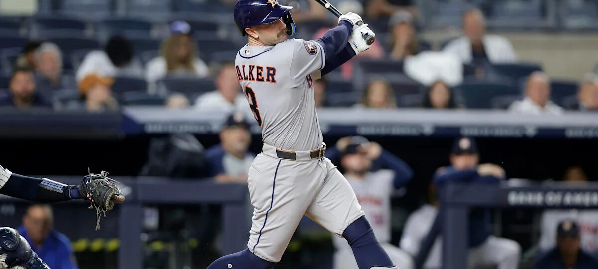 Astros Slap Yankees 5-1, Take 2 of 3 in Bronx